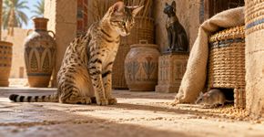Quais nomes eram dados aos gatos no Antigo Egito?