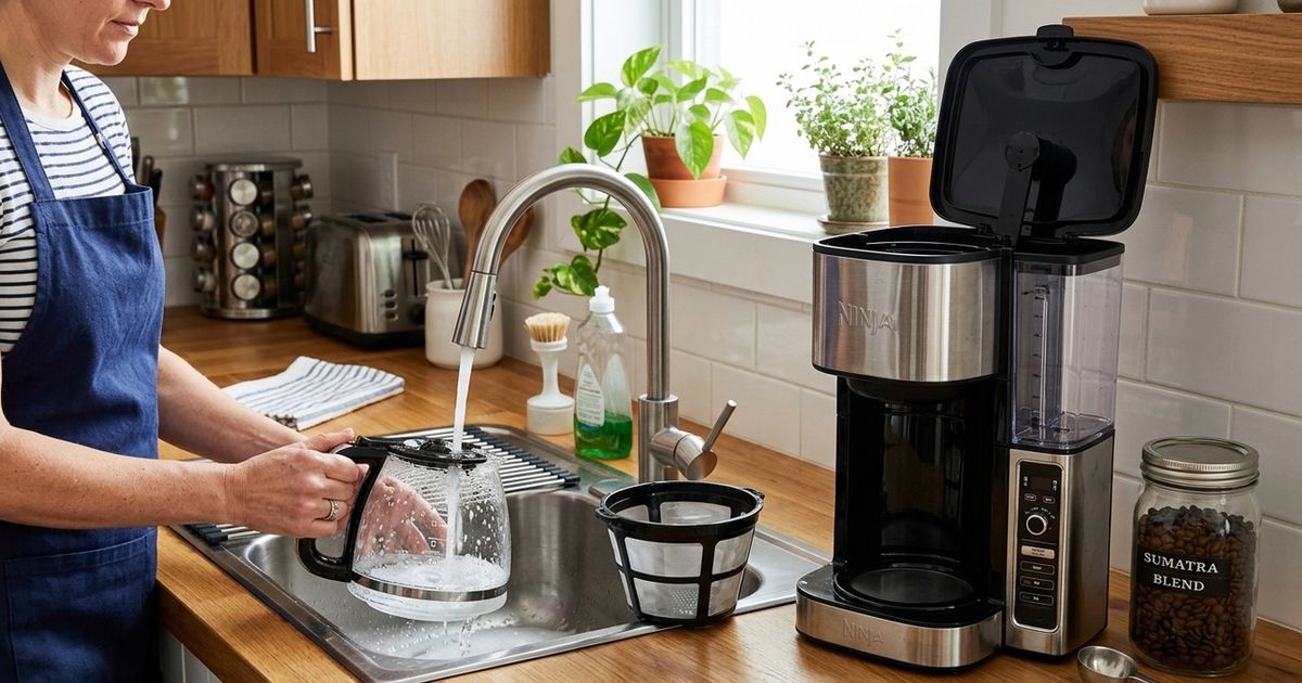 A cafeteira pode mudar discretamente o sabor do café quando precisa deste cuidado