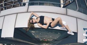 Jovem Russa desafia as alturas em fotos impressionantes