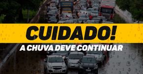 Chuva forte deixa São Paulo debaixo d’água
