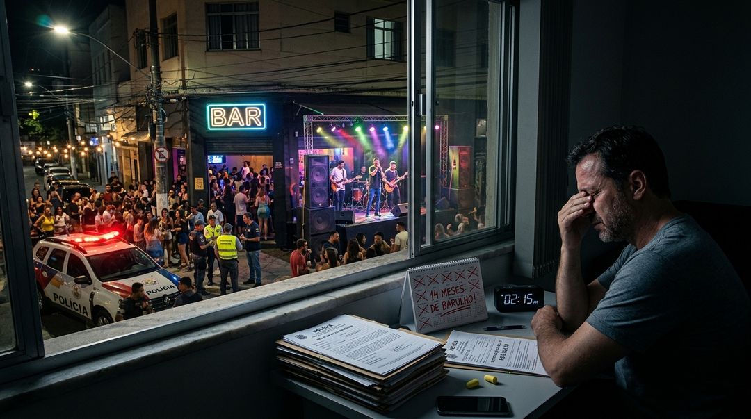 A legislação brasileira protege o sossego e pune o uso nocivo da propriedade.