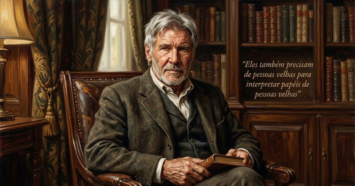 Harrison Ford, aos 83 anos, explica por que não pensa em se aposentar: “Eles também precisam de pessoas velhas para interpretar papéis de pessoas velhas”