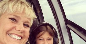 Xuxa usa o instagram para publicar fotos de família. Deixamos aqui também dicas para quem quer postar