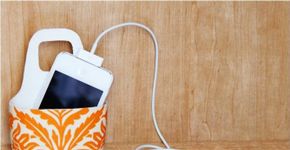 Aprenda fazer um suporte para carregar celular