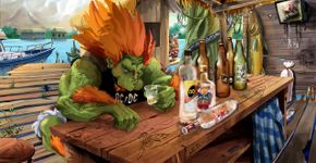 Ilustradores brasileiros homenageiam Street Fighter II