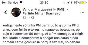 PM gay é vítima de homofobia e caso vai parar na Justiça