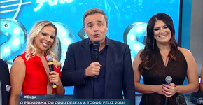 Gugu Liberato encerra último programa de 2017 com mistério no ar