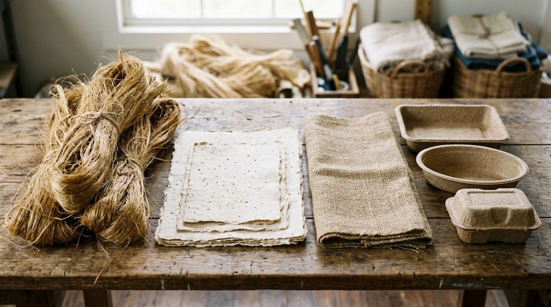 Depois de tratadas, as fibras podem ser incorporadas a fios e tecidos, muitas vezes misturadas com algodão, viscose ou outras matérias-primas.