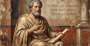 Aristóteles destacou que a busca pelo conhecimento faz parte da natureza humana e que a curiosidade é essencial para compreender a realidade: “Todos os homens, por natureza, desejam saber”.
