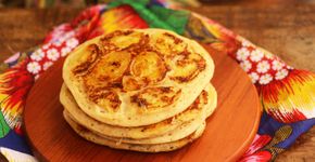 Aprenda a fazer panqueca americana de banana