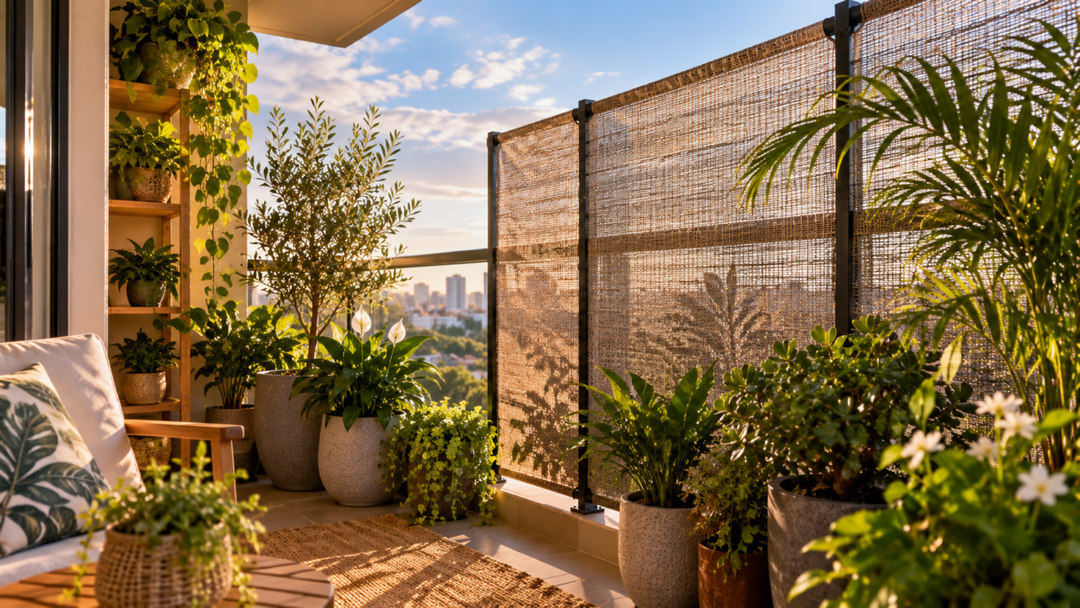 Como proteger plantas do vento em andares altos? Confira materiais indicados, formas de fixação e cuidados para manter os vasos mais seguros.