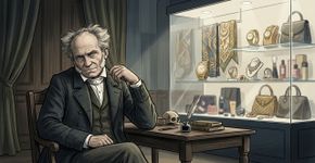 Arthur Schopenhauer, filósofo alemão: “A felicidade depende menos de possuir muitas coisas e mais da maneira como aprendemos a lidar com nossos desejos.”