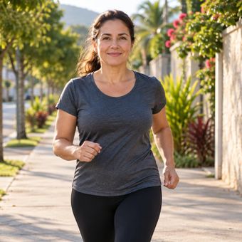 Featured mobile: Sair para caminhar no lugar de ir para academia é muito bom, mas o melhor é se a caminhada durar ao menos 30 minutos seguidos, sem interrupções e a uma velocidade constante de 5 km/h