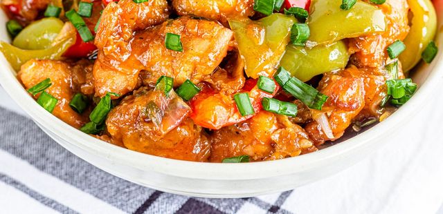 Frango xadrez rápido e delicioso!