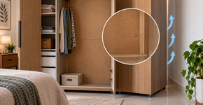 O detalhe escondido no fundo do guarda-roupa que tem uma função que quase ninguém conhece