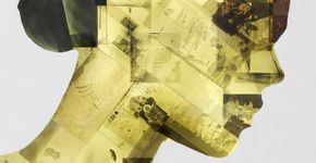 Artista utiliza negativos de fotografias para realizar lindas montagens