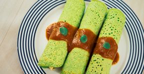 Massa saudável: aprenda a fazer panqueca de couve com frango