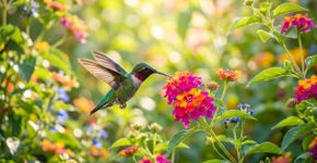 O que significa quando um beija-flor aparece no jardim, segundo o Feng Shui