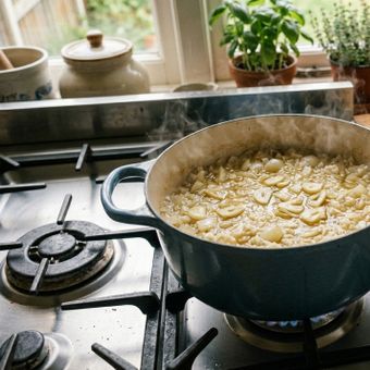 Featured mobile: Os chefs concordam: “O arroz branco não é feito com água, mas sim com 2 dentes de alho, meia cebola e um bom caldo caseiro.”