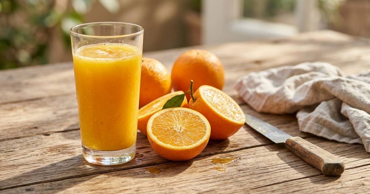 Um copo de suco de laranja por dia pode mudar a atividade de milhares ...