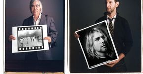 Fotógrafos famosos posam com suas fotos de maior sucesso