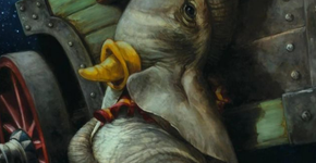 Artista recria cenas da Disney pintando sobre elas