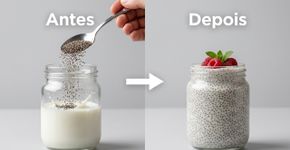 Misturar iogurte natural com chia: para que serve e por que é recomendado fazê-lo pela manhã?