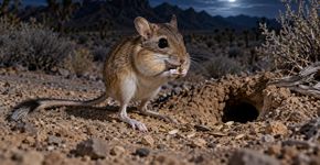 Ratos canguru obtêm quase toda a água necessária das sementes e produzem urina concentrada, sobrevivendo no deserto sem procurar fontes abertas com frequência mesmo durante longos períodos sem chuva no ambiente