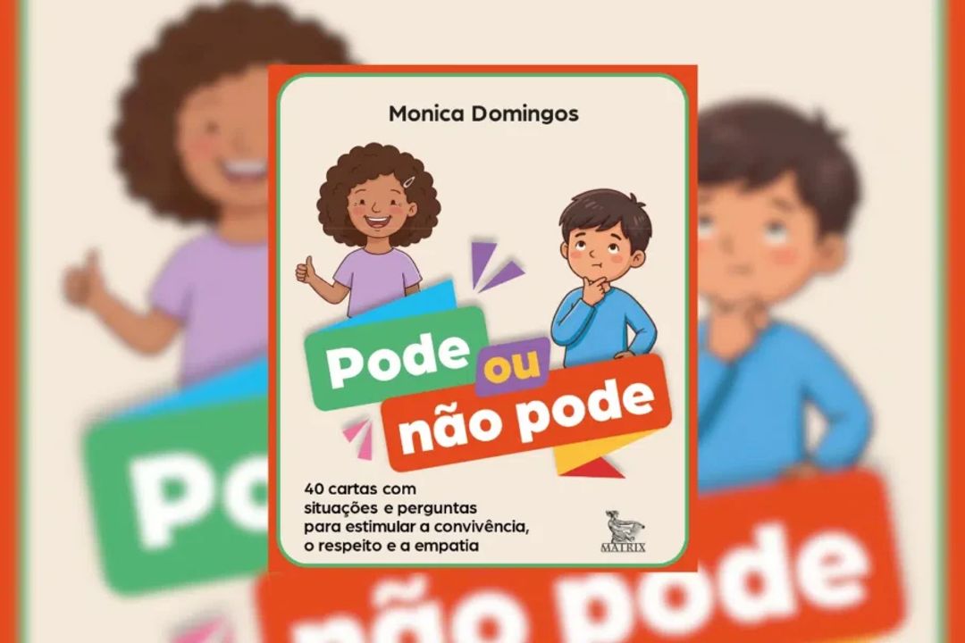 “Pode ou não pode” estimula a convivência, o respeito e a empatia por meio de situações do dia a dia (Imagem: Reprodução digital | Matrix Editora)