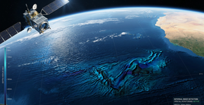 Os satélites registram ondas de 20 metros, equivalentes à altura do Arco do Triunfo, revelando o poder das marés oceânicas