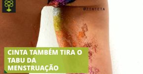 Artista mostra a beleza das estrias e da menstruação