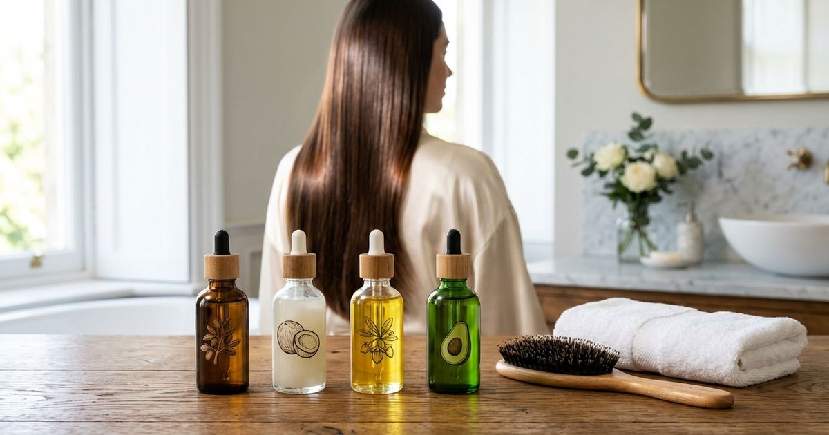 Tenho cabelo seco e com frizz. Que óleo devo usar? Aqui estão 6 óleos naturais que muitas pessoas escolhem usar
