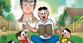 Turma da Mônica lança livro sobre Chico Xavier
