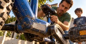 Pai compra uma bicicleta usada para o filho, percebe dias depois que o número do quadro foi raspado e só então começa a desconfiar da origem do produto