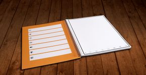 Caderno ‘apaga’ anotações se colocado em micro-ondas