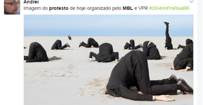 Fracasso das manifestações do MBL vira piada nas redes sociais