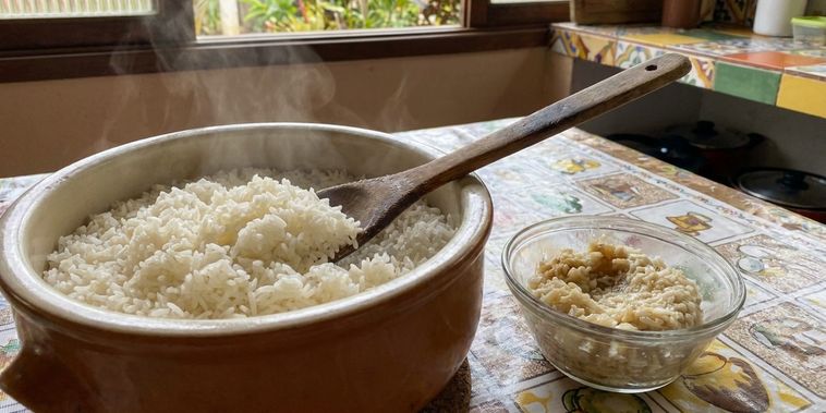 Featured main: Demorei muito para entender por que o arroz não deve ser lavado antes de cozinhar