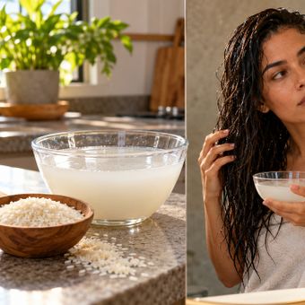 Featured mobile: Antes de jogar fora a água do arroz, conheça a receita caseira que promete deixar os fios mais fortes e com brilho