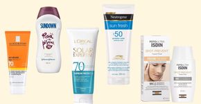Foto: (La Roche-Posay - Sundown - L\'Oréal - Neutrogena - Isdin - Divulgação)