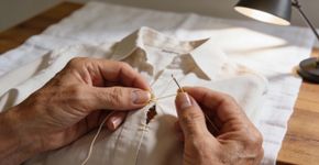 Como fazer uma costura invisível à mão para consertar qualquer rasgado