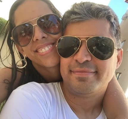 Mirela e o marido, Cristiano