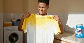 O que usar no lugar do alvejante comum para evitar o amarelado