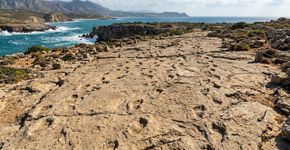 Pesquisadores encontraram as pegadas humanas mais antigas já registradas, preservadas sob antigos sedimentos de uma praia
