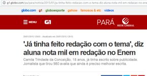 Site falso imitando G1 divulga pílulas para capacidade cognitiva