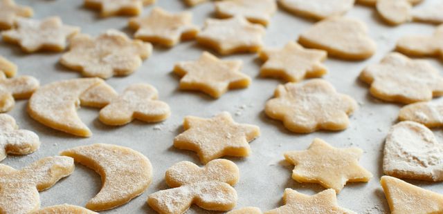 Biscoitos amanteigados caseiros iguais aos que a vovó fazia
