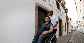 Salvador inaugura rota acessível para pessoas com deficiência no Centro Histórico