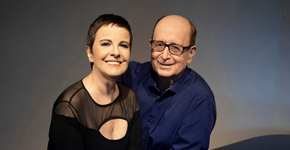 Leila Pinheiro e Antônio Adolfo no palco do Blue Note SP neste sábado