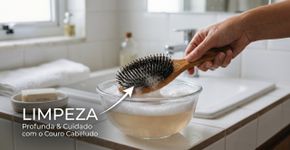 A escova de cabelo não deve ser higienizada apenas quando acumular fios ou ficar visivelmente suja: este é o tempo ideal para fazer a limpeza