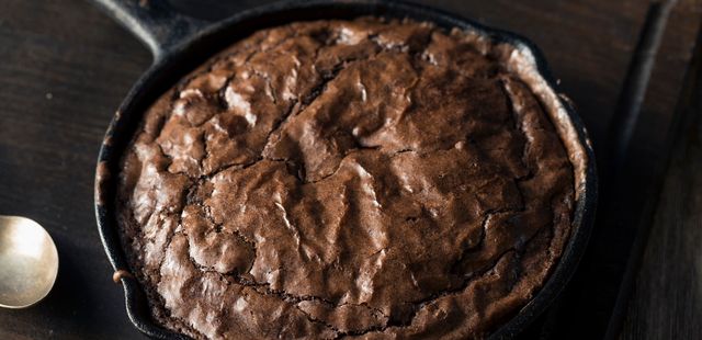 Brownie de frigideira em poucos minutos