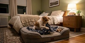 Por que o cachorro fica “cavando” a caminha antes de deitar para dormir